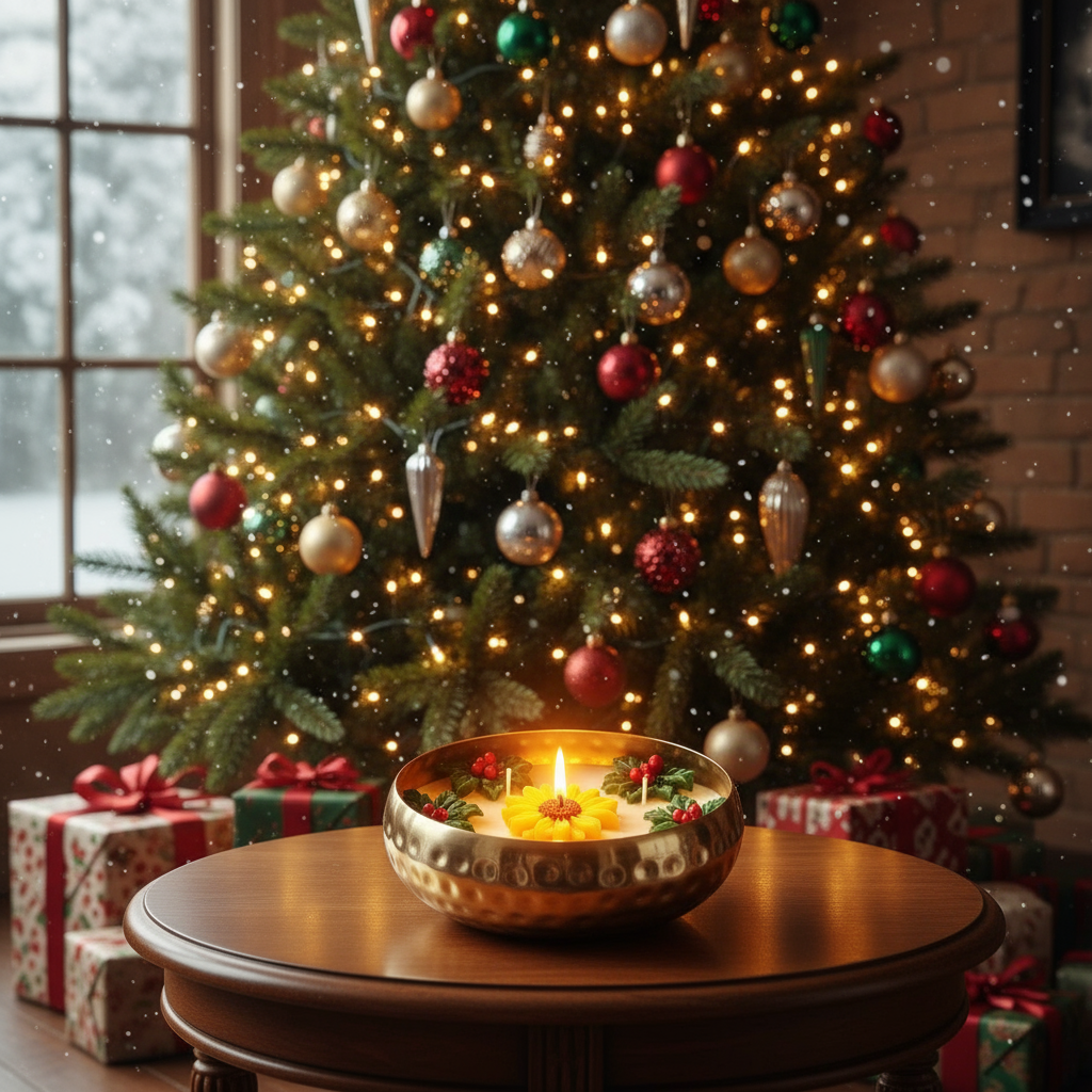 DIOLY Christmas Candle Collection