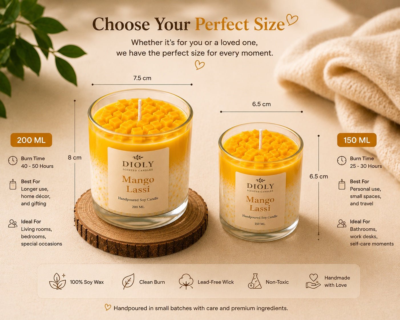Mango Lassi Candle - Dioly