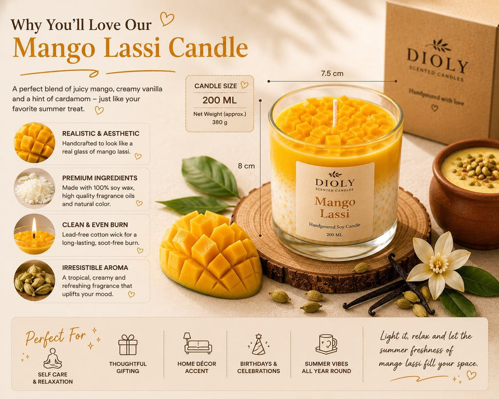 Mango Lassi Candle - Dioly