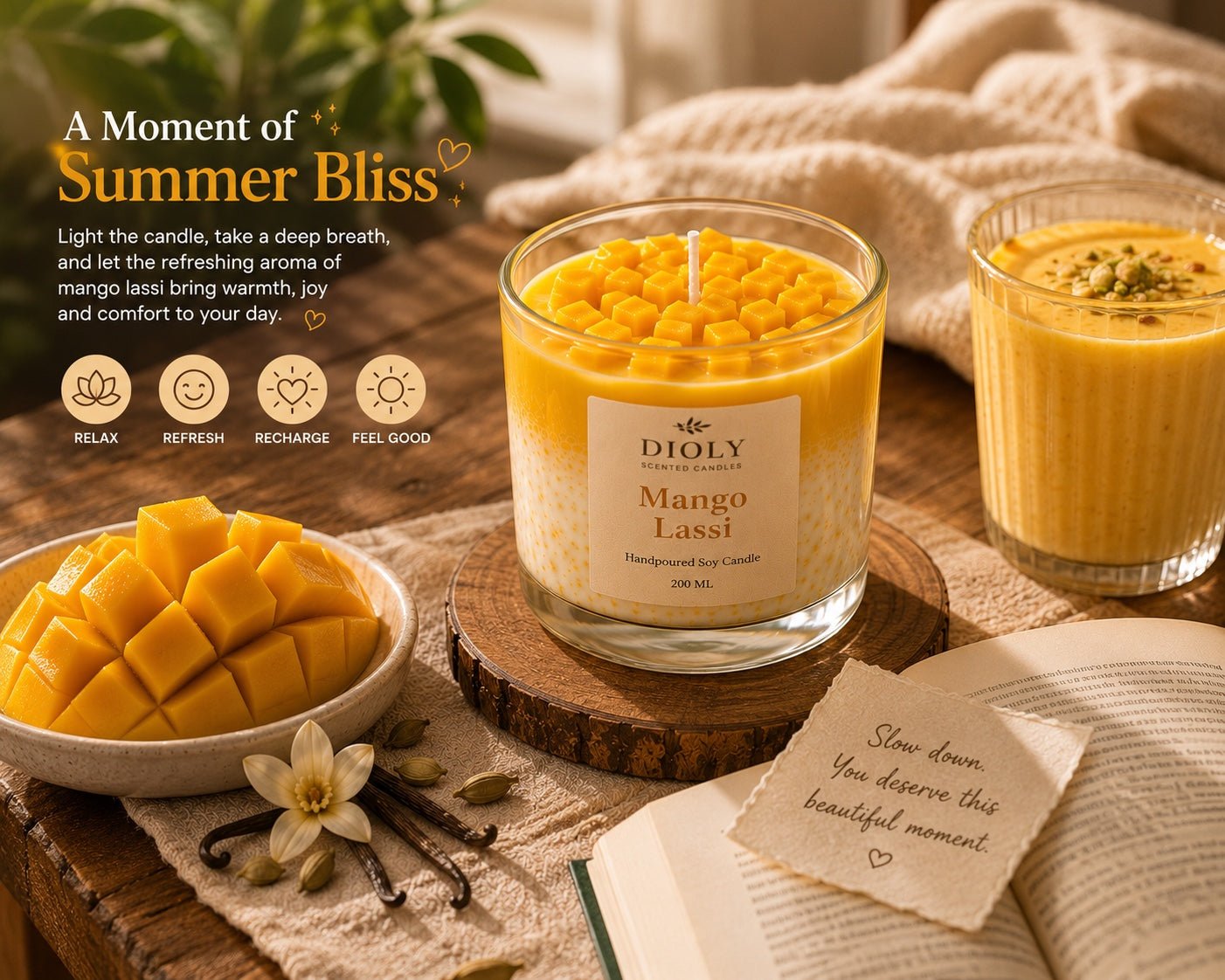Mango Lassi Candle - Dioly
