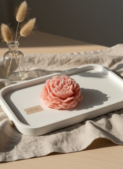 ✨ Dioly Peony Candle — Soft. Elegant. Timeless.
