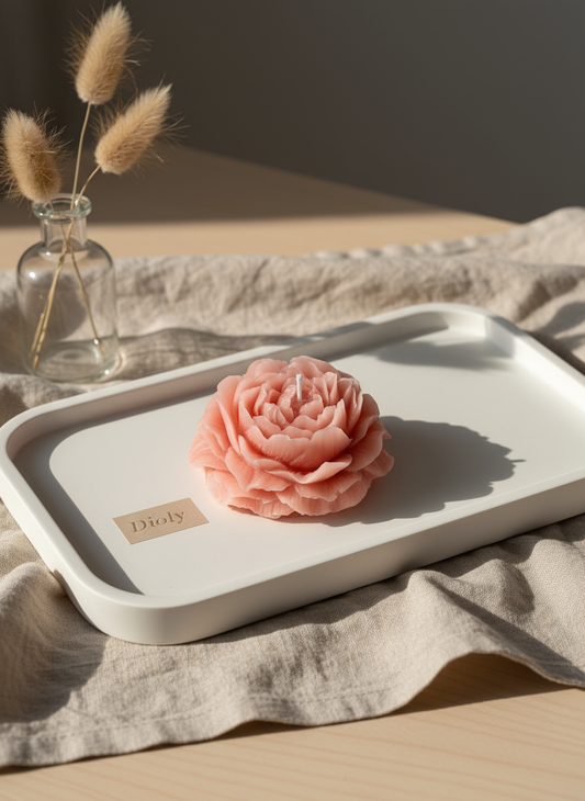 ✨ Dioly Peony Candle — Soft. Elegant. Timeless.